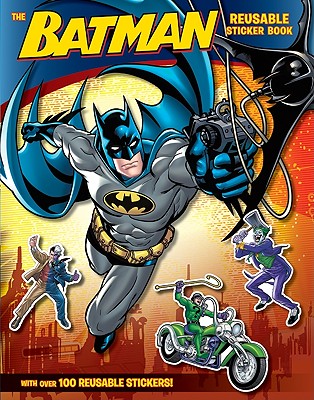 The Batman Reusable Sticker Book