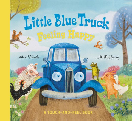 Little Blue Truck Feeling Happy