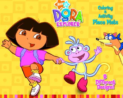 Dora the Explorer Coloring and Activity Place Mats
