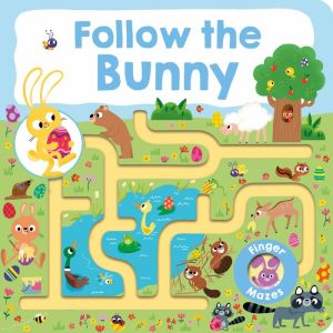 Maze Book: Follow the Bunny
