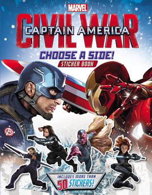 Captain America: Civil War Reusable Sticker Book