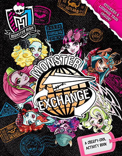 Monster High: Monster Exchange Activity Book: A Creepy-Cool Activity Book