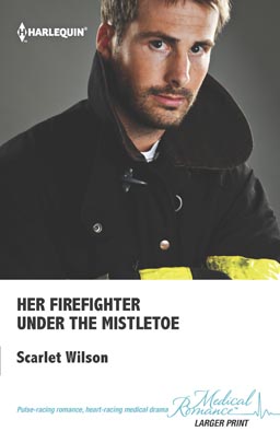 Her Firefighter Under the Mistletoe