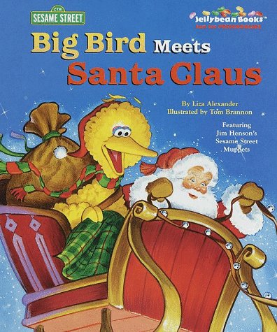 Big Bird Meets Santa Claus
