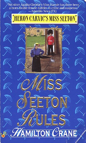 Miss Seeton Rules