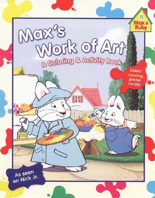 Max's Work of Art: A Coloring & Activity Book