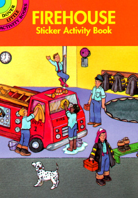 Firehouse Sticker Activity Book