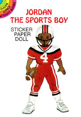 Jordan the Sports Boy Sticker Paper Doll