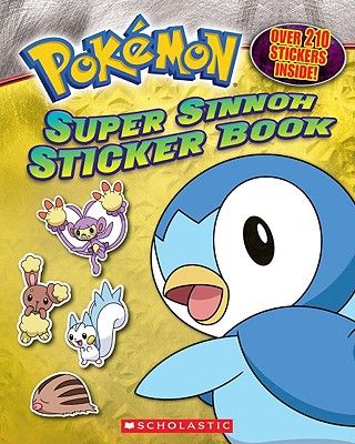 Pokemon: Super Sinnoh Sticker Book