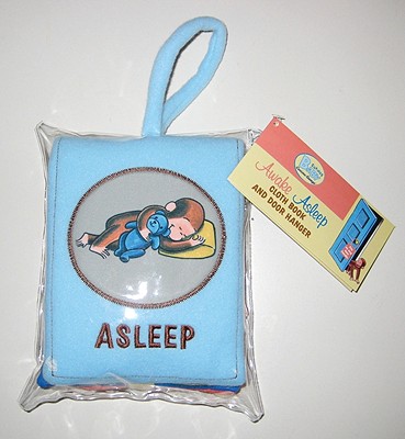 Curious Baby Awake/Asleep Cloth Book