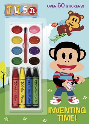 Julius Jr. Color & Paint Plus Stickers Book