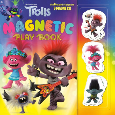 Trolls Magnetic Play Book