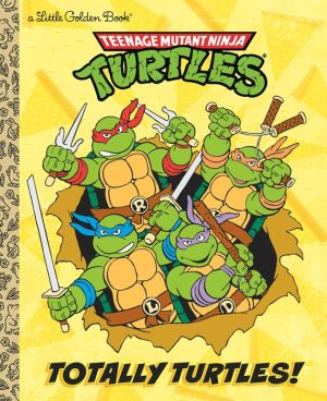 Retro Teenage Mutant Ninja Turtles Little Golden Book