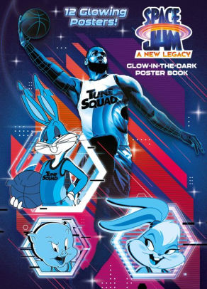 Space Jam: A New Legacy: Glow-in-the-Dark Poster Book