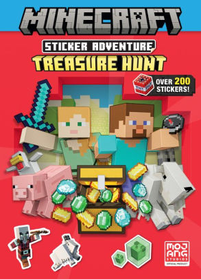 Minecraft Sticker Adventure: Treasure Hunt