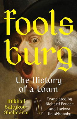 Foolsburg: The History of a Town