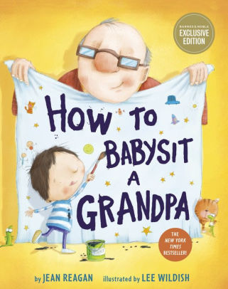 How to Babysit a Grandpa Deluxe Board Book