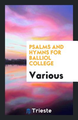 Psalms and Hymns for Balliol College