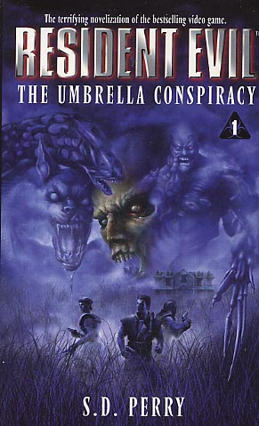 PERRY Book BIOHAZARD Resident Evil Novel Complete Set 1-6 S.D 