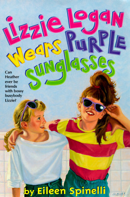 Lizzie Logan Wears Purple Sunglasses