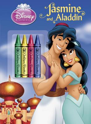 Jasmine and Aladdin Chunky Crayon Book