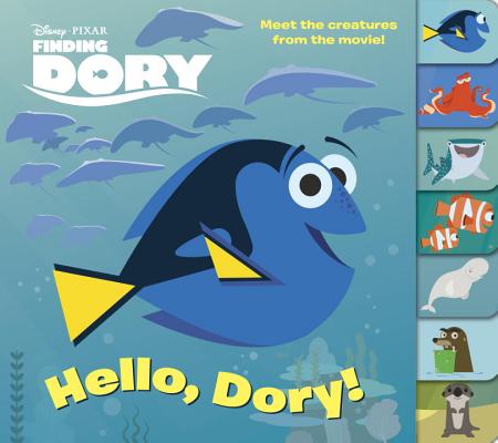 Finding Dory Glitter Lift-The-Flap Book