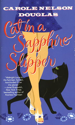 Cat in a Sapphire Slipper