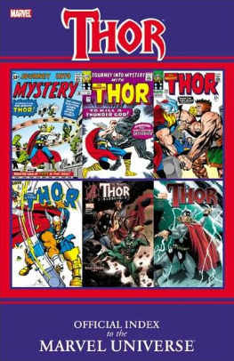 Thor: Official Index to the Marvel Universe