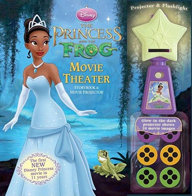 The Princess and the Frog Movie Theater Storybook & Movie Projectore