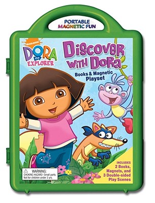 Discover with Dora Books & Magnetic Playset