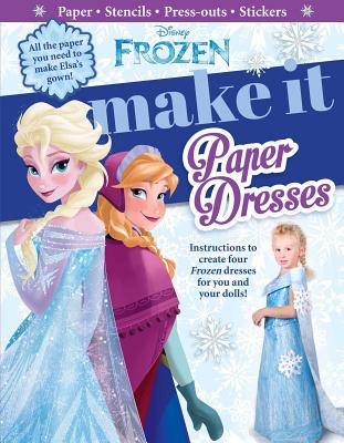 Make It: Paper Dresses: Elsa's Snow Gown