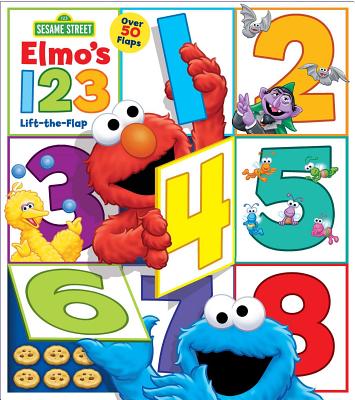 Sesame Street Elmo's 1 2 3: Lift-The-Flap