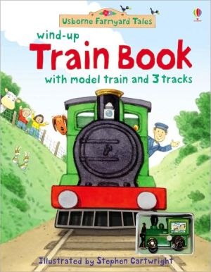 Wind-Up Train Book with Model Train and 3 Tracks