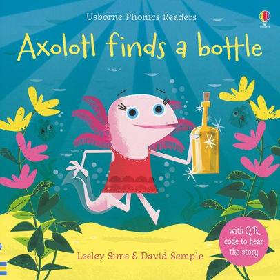 Axolotl Finds a Bottle IR + QR Audio