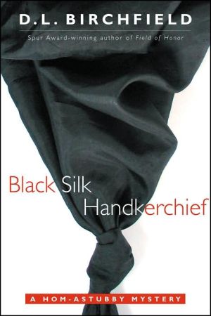 Black Silk Handkerchief