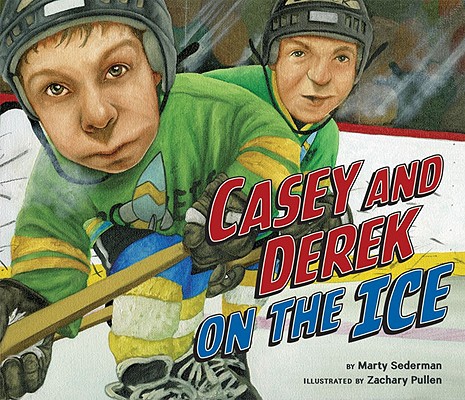 Casey and Derek on the Ice
