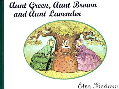 Aunt Green Brown and Lavender