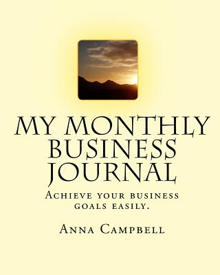 My Monthly Business Journal