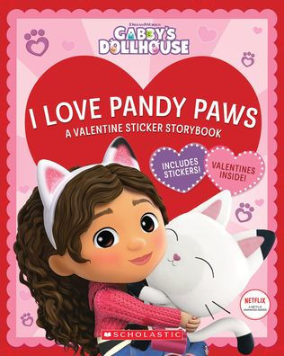 Gabby Loves Pandy: A Valentine Sticker Storybook
