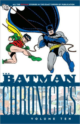 The Batman Chronicles, Volume 10