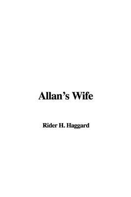 Allan's Wife