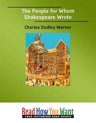The People for Whom Shakespeare Wrote