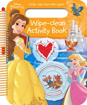 Disney Princess Wipe-Clean Activity Book