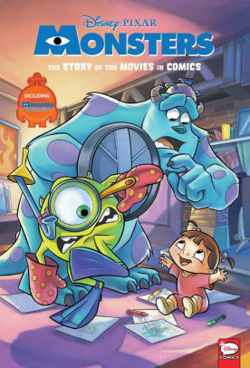 The Story of the Movies in Comics: Disney/PIXAR Monsters Inc. and Monsters University