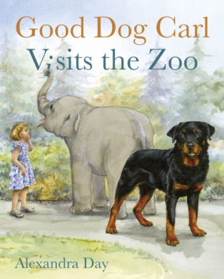 Good Dog Carl Visits the Zoo - Board Book