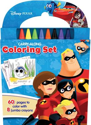 Disney Pixar Carry-Along Coloring Set