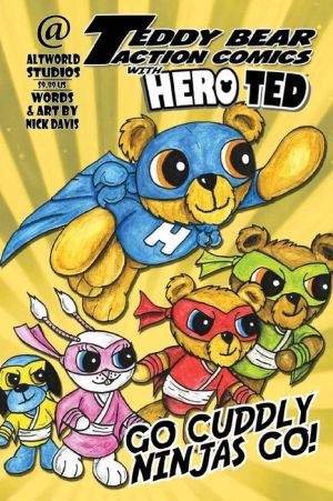 Teddy Bear Action Comics With Hero Ted