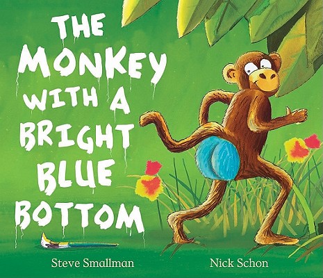 Monkey with a Bright Blue Bottom