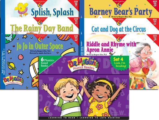 Dr Maggie's Phonics Readers, Set 4: Look, I'm Reading!