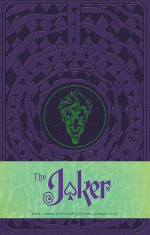 The Joker Hardcover Ruled Journal